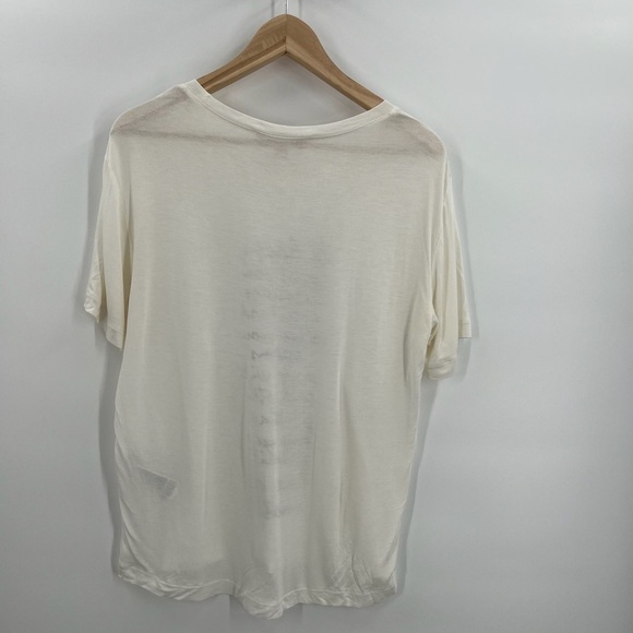 Forever21 “Count Your Blessings” White Blouse Ladies Small - Picture 2 of 4